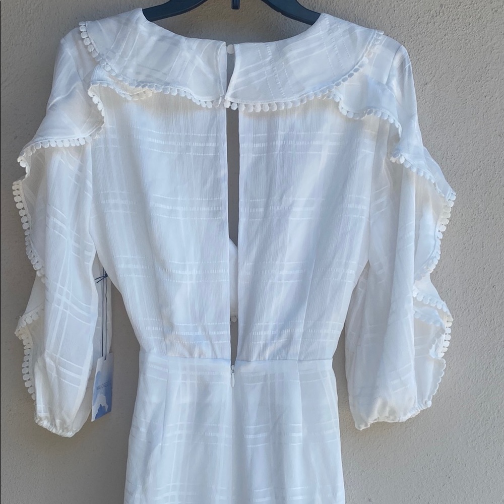 MAJORELLE Enzo Romper in Ivory S NWT - Picture 13 of 16